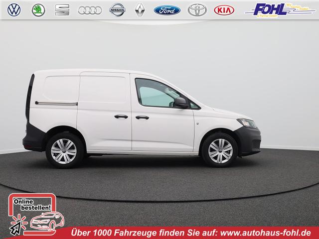 Volkswagen Caddy Cargo - Comfort 2.0 TDI 122PS 2-Sitzer AHK Navi Rückf.Kamera PDC v+h Klima VW-Radio Apple CarPlay Android Auto Hecktüren180º Schiebetür rechts Ganzjahresreifen