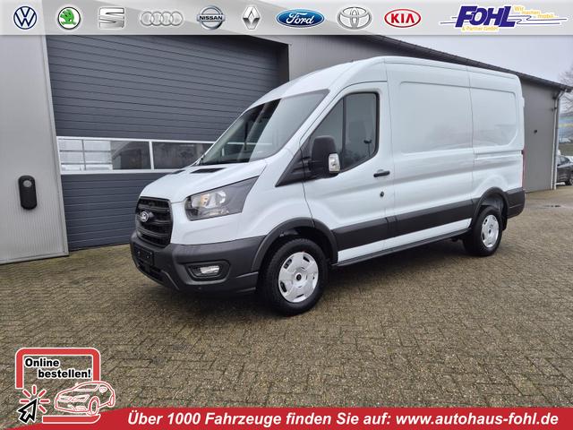 Ford Transit - L2H2 2.0 EcoBlue 130PS Trend 3,5t 2-Sitzer AHK Sitzheizung Lenkradheizung Frontscheibe beheizb. Klimaautomatik PDC v+h Rückf.Kamera Bluetooth DAB Apple CarPlay Android Auto Tempomat Ganzj.Reifen
