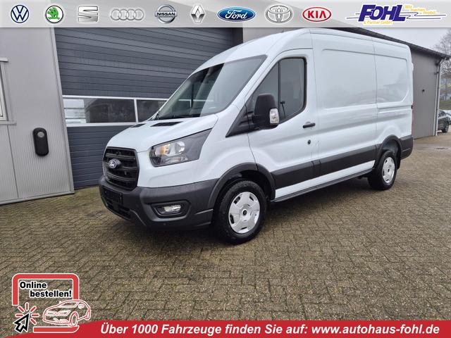 Ford Transit - L2H2 2.0 EcoBlue 130PS Trend 3,5t 3-Sitzer AHK Sitzheizung Lenkradheizung Frontscheibe beheizb. Klimaautomatik Bluetooth DAB Apple CarPlay Android Auto PDC v+h Rückf.Kamera Tempomat