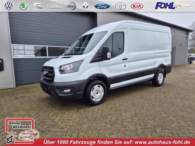 Ford Transit - L2H2 2.0 EcoBlue 130PS Trend 3,5t 3-Sitzer AHK Sitzheizung Lenkradheizung Frontscheibe beheizb. Klimaautomatik PDC v+h Rückf.Kamera Bluetooth DAB Apple CarPlay Android Auto Tempomat Ganzj.Reifen