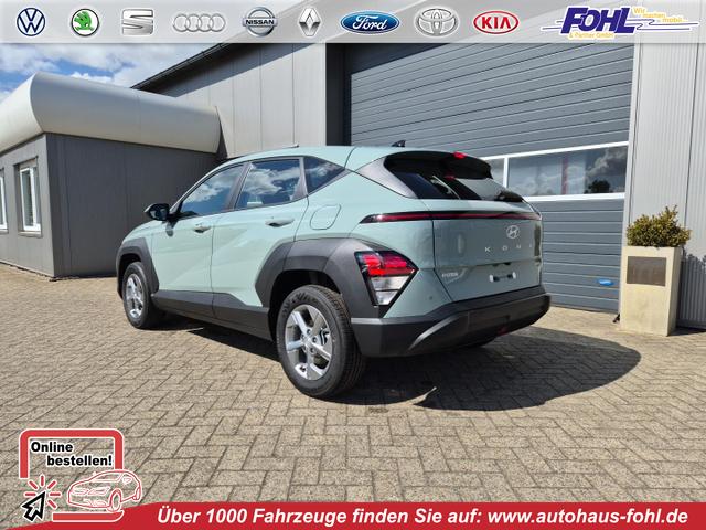 Hyundai KONA - Select 1.6 GDI 129PS Hybrid Automatik MY2025 Voll-LED Klimaautomatik Navi Rückf.Kamera PDC v+h 12,3"-Touchscreen DAB+ Apple CarPlay Android Auto Tempomat 16-LM