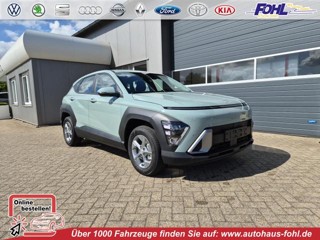 Hyundai KONA - Select 1.6 GDI 129PS Hybrid Automatik MY2025 Voll-LED Klimaautomatik Navi Rückf.Kamera PDC v+h 12,3"-Touchscreen DAB+ Apple CarPlay Android Auto Tempomat 16-LM