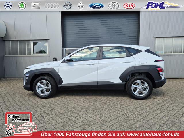 Hyundai KONA - Select 1.6 GDI 129PS Hybrid Automatik MY2025 Voll-LED Klimaautomatik Navi Rückf.Kamera PDC v+h 12,3"-Touchscreen DAB+ Apple CarPlay Android Auto Tempomat 16-LM