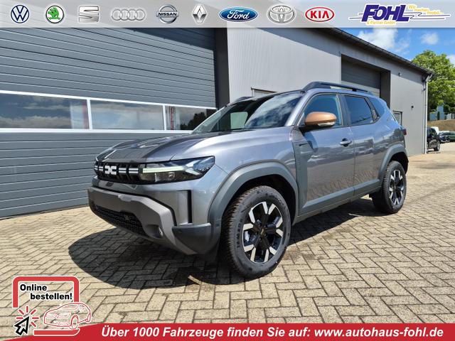 Dacia Duster - Extreme 4x4 130PS 1.2 TCe Frontscheibe beheizb. 4x Kamera Lenkradheizung Sitzheizung Klimaautomatik Teil-Leder elektr.Parkbremse Bluetooth Apple Carplay Android Auto PDC v+h 2xKeyless 17-LM Ganzj.Reifen