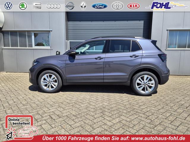 Volkswagen T-Cross - 1.0 TSI 116PS DSG Life LED-Matrix-Scheinwerfer Klimaautomatik Sitzheizung PDC Rückf.Kamera 17-LM abged.Scheiben 2xKeyless DAB+ Bluetooth Touchscreen Apple CarPlay Android Auto