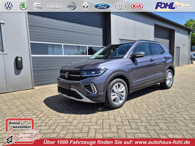 Volkswagen T-Cross - 1.0 TSI 116PS DSG Life LED-Matrix-Scheinwerfer Klimaautomatik Sitzheizung PDC Rückf.Kamera 17-LM abged.Scheiben 2xKeyless DAB+ Bluetooth Touchscreen Apple CarPlay Android Auto
