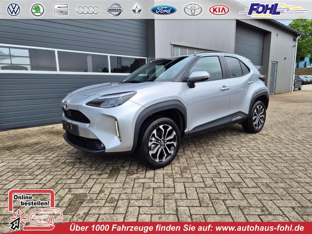 Toyota Yaris Cross - 1.5VVT-iE 130PS Automatik Teamplayer Klimaautomatik Sitzheizung Lenkradheizung PDC v+h Rückf.Kamera 17-LM abged.Scheiben 2xKeyless DAB+ Bluetooth Touchscreen Apple CarPlay Android Auto