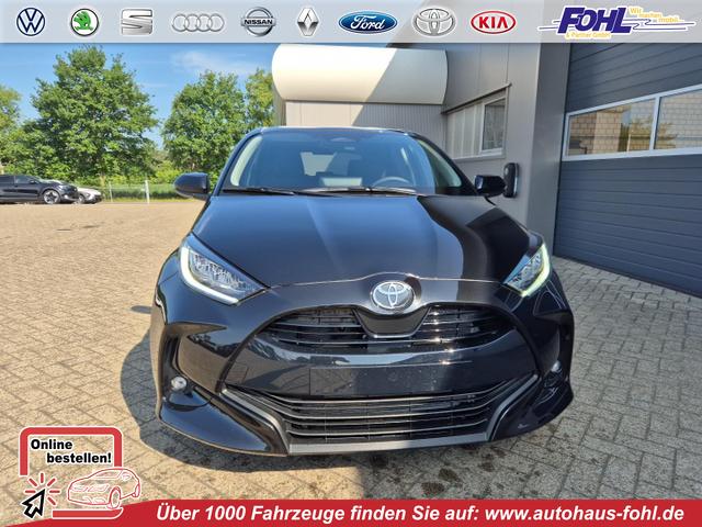 Toyota Yaris - 1.5VVT-iE 116PS Automatik Teamplayer Klimaautomatik Sitzheizung Lenkradheizung Rückf.Kamera 16-LM abged.Scheiben 2xKeyless DAB+ Bluetooth Touchscreen Apple CarPlay Android Auto ACC