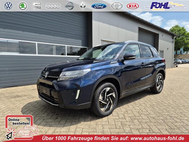 Suzuki Vitara - 1.4 Boosterjet 129PS Hybrid Comfort+ Teilleder mit Alcantara Navi Klimaautomatik Sitzheizung ACC PDC v+h Rückf.Kamera Suzuki-Radio Apple CarPlay Android Auto Touchscreen 2xKeyless 17-LM