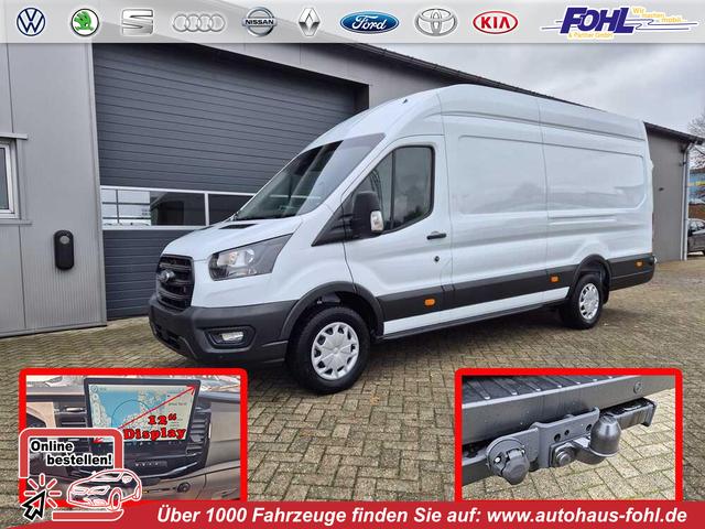 Ford Transit - 350 L4H3 2.0 EcoBlue 130PS Trend Heckantrieb 3,5t 2-Sitzer AHK Sitzheizung Frontscheibe beheizb. Klimaautomatik Navi PDC v+h Bluetooth DAB Apple CarPlay Android Auto Tempomat Ganzj.Reifen