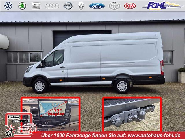 Ford Transit - 350 L4H3 2.0 EcoBlue 130PS Trend Heckantrieb 3,5t 2-Sitzer AHK Sitzheizung Frontscheibe beheizb. Klimaautomatik Navi PDC v+h Bluetooth DAB Apple CarPlay Android Auto Tempomat Ganzj.Reifen