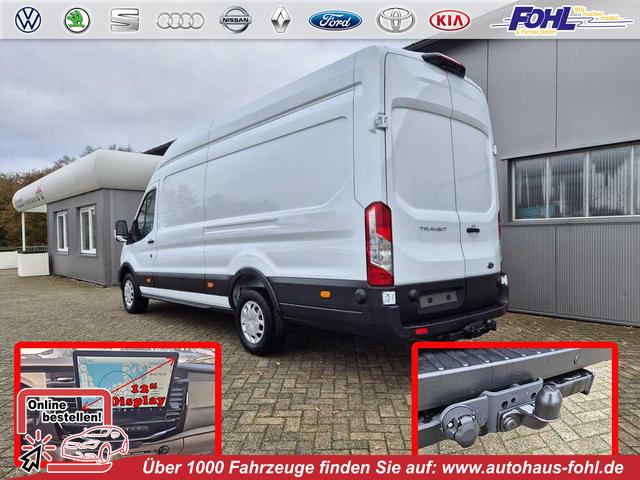 Ford Transit - 350 L4H3 2.0 EcoBlue 130PS Trend Heckantrieb 3,5t 2-Sitzer AHK Sitzheizung Frontscheibe beheizb. Klimaautomatik Navi PDC v+h Bluetooth DAB Apple CarPlay Android Auto Tempomat Ganzj.Reifen