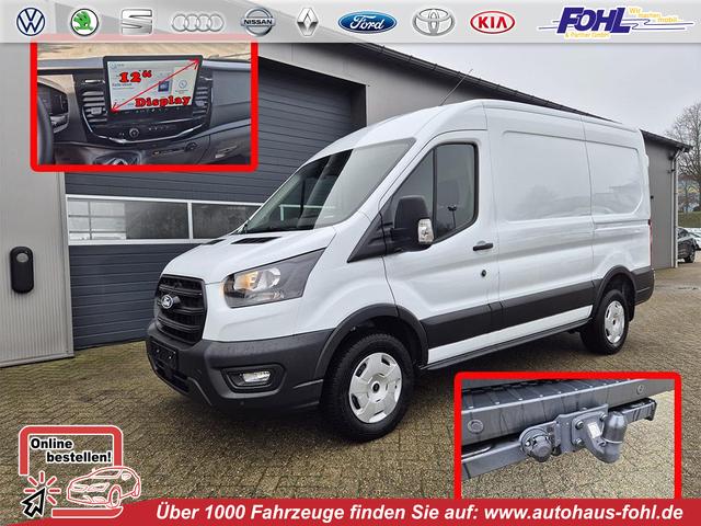 Ford Transit - L2H2 2.0 EcoBlue 165PS Trend Heckantrieb 3,5t 2-Sitzer AHK Sitzheizung Lenkradheizung Frontscheibe beheizb. Klimaautomatik PDC v+h Rückf.Kamera Bluetooth DAB Apple CarPlay Android Auto Tempomat Ganzj.Reifen