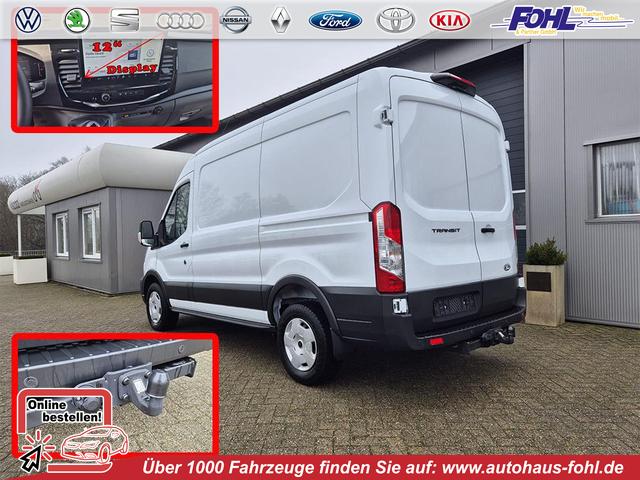 Ford Transit - L2H2 2.0 EcoBlue 165PS Trend Heckantrieb 3,5t 2-Sitzer AHK Sitzheizung Lenkradheizung Frontscheibe beheizb. Klimaautomatik PDC v+h Rückf.Kamera Bluetooth DAB Apple CarPlay Android Auto Tempomat Ganzj.Reifen