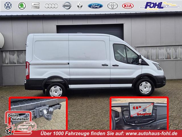Ford Transit - L2H2 2.0 EcoBlue 165PS Trend Heckantrieb 3,5t 2-Sitzer AHK Sitzheizung Lenkradheizung Frontscheibe beheizb. Klimaautomatik PDC v+h Rückf.Kamera Bluetooth DAB Apple CarPlay Android Auto Tempomat Ganzj.Reifen