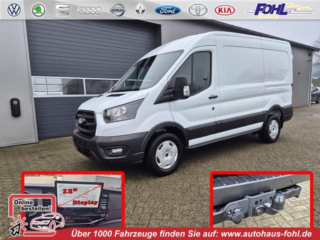 Ford Transit - L2H2 2.0 EcoBlue 130PS Trend 3,5t 2-Sitzer AHK Sitzheizung Lenkradheizung Frontscheibe beheizb. Klimaautomatik PDC v+h Rückf.Kamera Bluetooth DAB Apple CarPlay Android Auto Tempomat Ganzj.Reifen