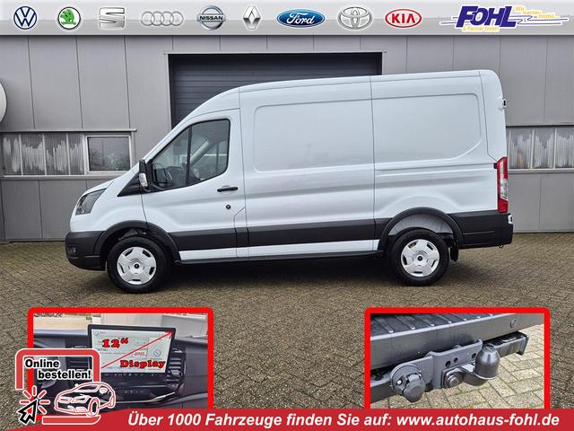 Ford Transit - L2H2 2.0 EcoBlue 130PS Trend 3,5t 3-Sitzer AHK Sitzheizung Lenkradheizung Frontscheibe beheizb. Klimaautomatik Bluetooth DAB Apple CarPlay Android Auto PDC v+h Rückf.Kamera Tempomat