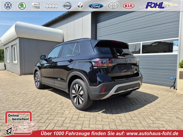 Volkswagen T-Cross - 1.0 TSI 116PS DSG Life LED-Matrix-Scheinwerfer Klimaautomatik Sitzheizung PDC Rückf.Kamera 17-LM abged.Scheiben 2xKeyless DAB+ Bluetooth Touchscreen Apple CarPlay Android Auto