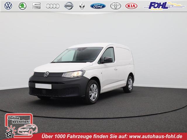 Volkswagen Caddy Cargo - Comfort 2.0 TDI 122PS DSG 2-Sitzer Anhängerkupplung Klima Parksensoren Rückf.Kamera Navi Apple CarPlay Android Auto Hecktüren180º Schiebetür rechts Ganzjahresreifen