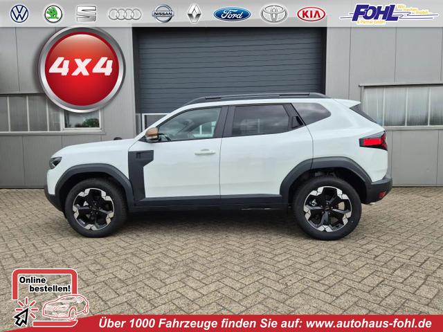 Dacia Duster - Extreme 4x4 130PS 1.2 TCe 4x Kamera Lenkradheizung Sitzheizung Klimaautomatik Teil-Leder elektr.Parkbremse Bluetooth Apple Carplay Android Auto PDC v+h 2xKeyless 18-LM Ganzj.Reifen