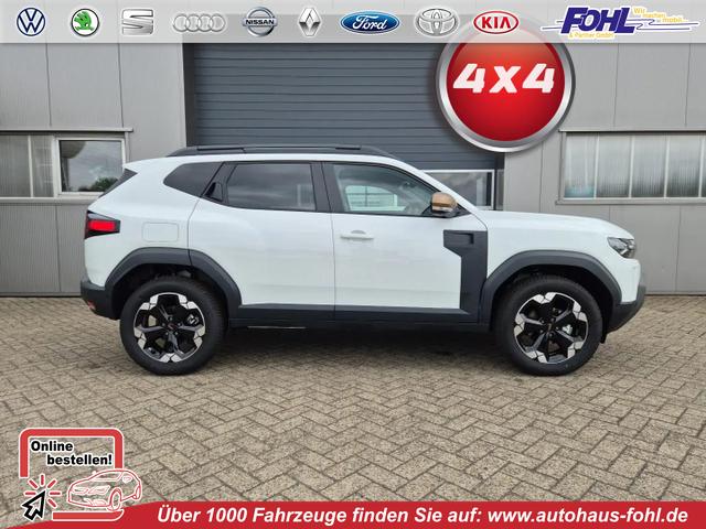 Dacia Duster - Extreme 4x4 130PS 1.2 TCe 4x Kamera Lenkradheizung Sitzheizung Klimaautomatik Teil-Leder elektr.Parkbremse Bluetooth Apple Carplay Android Auto PDC v+h 2xKeyless 18-LM Ganzj.Reifen