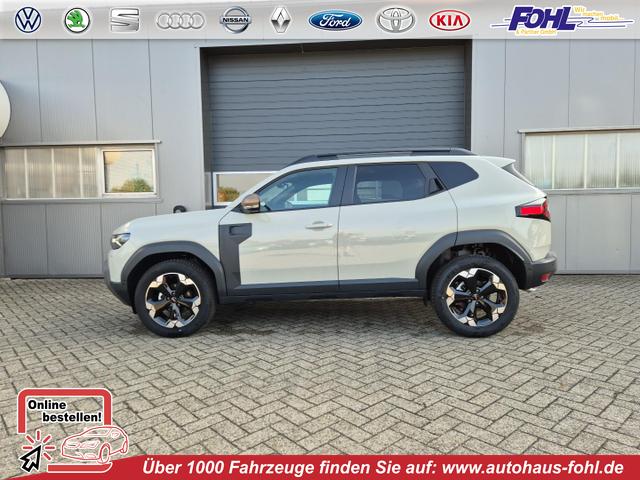 Dacia Duster - Extreme 4x4 130PS 1.2 TCe 4x Kamera Lenkradheizung Sitzheizung Klimaautomatik Teil-Leder elektr.Parkbremse Bluetooth Apple Carplay Android Auto PDC v+h 2xKeyless 18-LM Ganzj.Reifen