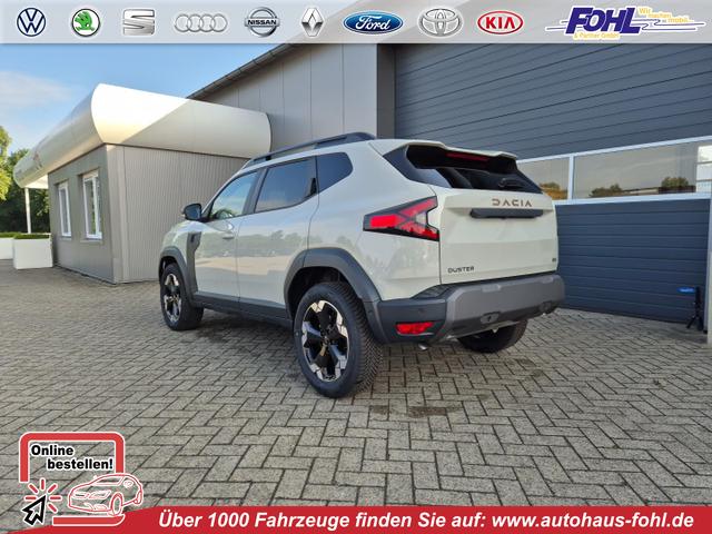 Dacia Duster - Extreme 4x4 130PS 1.2 TCe 4x Kamera Lenkradheizung Sitzheizung Klimaautomatik Teil-Leder elektr.Parkbremse Bluetooth Apple Carplay Android Auto PDC v+h 2xKeyless 18-LM Ganzj.Reifen