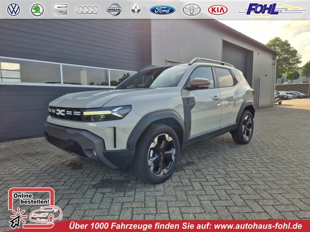 Dacia Duster - Extreme 4x4 130PS 1.2 TCe 4x Kamera Lenkradheizung Sitzheizung Klimaautomatik Teil-Leder elektr.Parkbremse Bluetooth Apple Carplay Android Auto PDC v+h 2xKeyless 18-LM Ganzj.Reifen