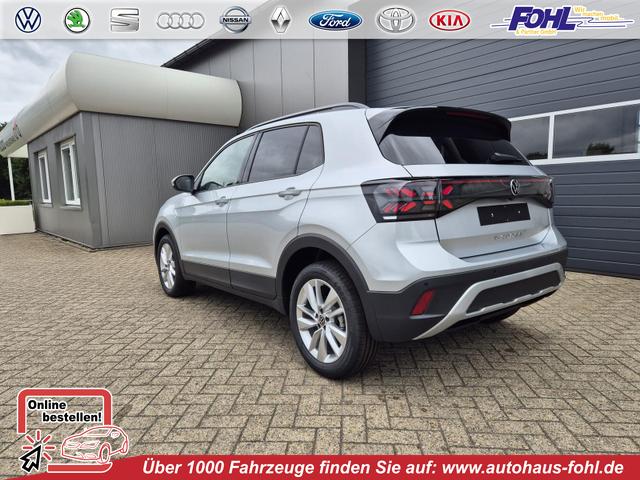 Volkswagen T-Cross - 1.0 TSI 116PS DSG Life LED-Matrix-Scheinwerfer Klimaautomatik Sitzheizung PDC Rückf.Kamera 17-LM abged.Scheiben 2xKeyless DAB+ Bluetooth Touchscreen Apple CarPlay Android Auto