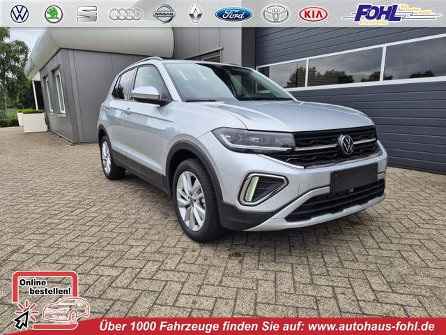 Volkswagen T-Cross - 1.0 TSI 116PS DSG Life LED-Matrix-Scheinwerfer Klimaautomatik Sitzheizung PDC Rückf.Kamera 17-LM abged.Scheiben 2xKeyless DAB+ Bluetooth Touchscreen Apple CarPlay Android Auto