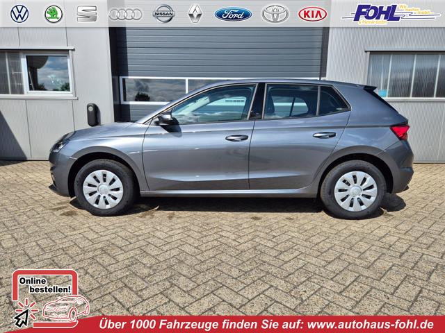 Skoda Fabia - 1.0 TSI 95PS Selection 5-türig Rückf.Kamera Parksensoren Sitzheizung Multifunktionslenkrad Klima Skoda-Radio Bluetooth Touchscreen Tempomat Nebelsch. Apple CarPlay + Android Auto