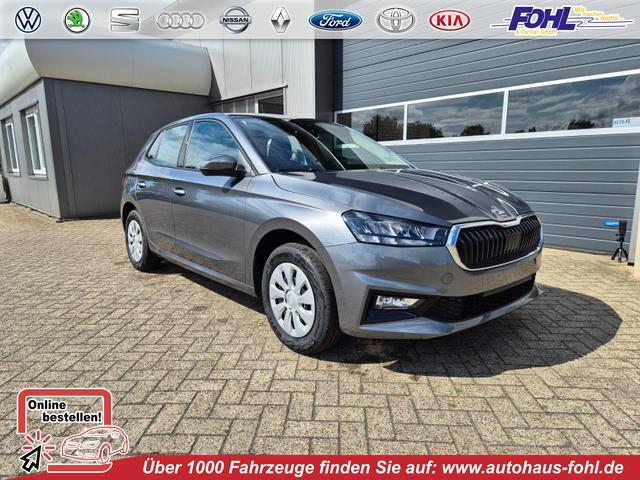 Skoda Fabia - 1.0 TSI 95PS Selection 5-türig Rückf.Kamera Parksensoren Sitzheizung Multifunktionslenkrad Klima Skoda-Radio Bluetooth Touchscreen Tempomat Nebelsch. Apple CarPlay + Android Auto