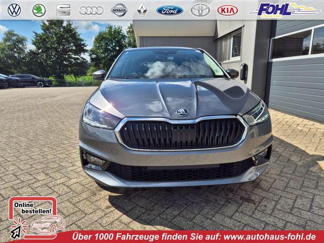 Skoda Fabia - 1.0 TSI 95PS Selection 5-türig Rückf.Kamera Parksensoren Sitzheizung Multifunktionslenkrad Klima Skoda-Radio Bluetooth Touchscreen Tempomat Nebelsch. Apple CarPlay + Android Auto
