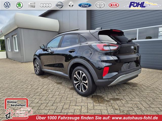 Ford Puma - Titanium 1.0 EcoBoost Hybrid 125PS Klimaautomatik Sitzheizung Lenkradheizung Frontscheibe beheizb. LED-Scheinwerfer Ford-Navi SYNC4 Bluetooth Apple CarPlay Android Auto PDC v+h 17-LM