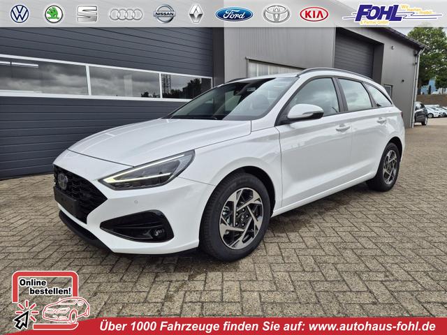 Hyundai i30 Kombi - 1.0 T-GDI 100PS Automatik AbstandsTempomat Toter-Winkel-Assistent Sitzheizung Lenkradheizung Klimaautomatik Navi 10,25"-Touchscreen DAB+ wireless Apple CarPlay + Android Auto PDC v+h Rückf.Kamera 16-LM