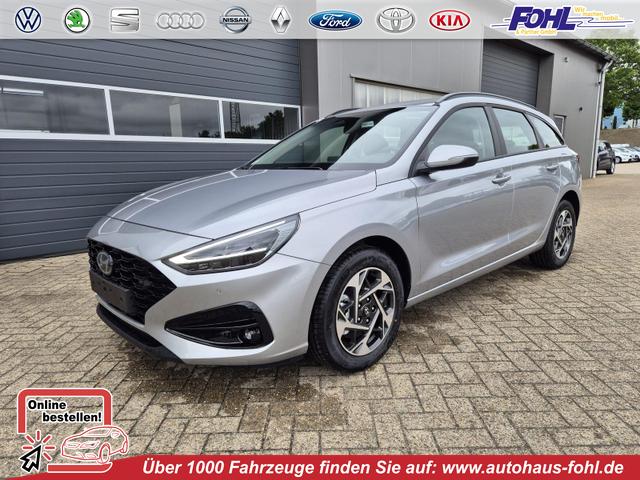 Hyundai i30 Kombi - 1.0 T-GDI 100PS Automatik AbstandsTempomat Toter-Winkel-Assistent Sitzheizung Lenkradheizung Klimaautomatik Navi 10,25"-Touchscreen DAB+ wireless Apple CarPlay + Android Auto PDC v+h Rückf.Kamera 16-LM