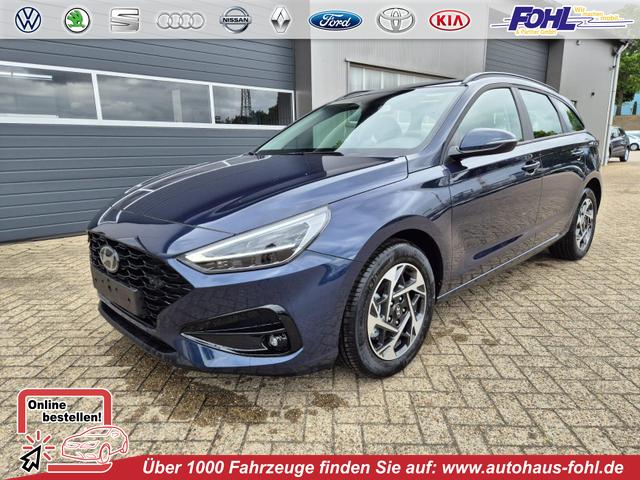 Hyundai i30 Kombi - 1.0 T-GDI 100PS Automatik AbstandsTempomat Toter-Winkel-Assistent Sitzheizung Lenkradheizung Klimaautomatik Navi 10,25"-Touchscreen DAB+ wireless Apple CarPlay + Android Auto PDC v+h Rückf.Kamera 16-LM
