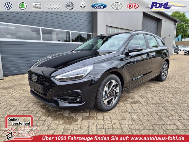 Hyundai i30 Kombi - 1.0 T-GDI 100PS Automatik AbstandsTempomat Toter-Winkel-Assistent Sitzheizung Lenkradheizung Klimaautomatik Navi 10,25"-Touchscreen DAB+ wireless Apple CarPlay + Android Auto PDC v+h Rückf.Kamera 16-LM