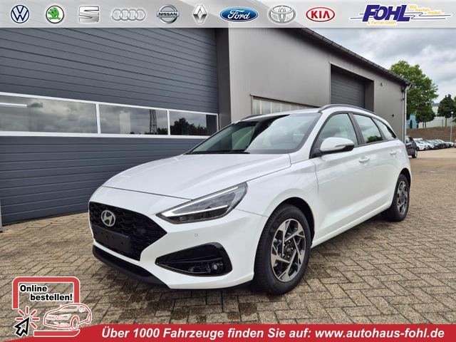 Hyundai i30 Kombi - 1.0 T-GDI 100PS Automatik Sitzheizung Lenkradheizung Klimaautomatik Navi 10,25"-Touchscreen DAB+ wireless Apple CarPlay + Android Auto PDC v+h Rückf.Kamera 16-LM