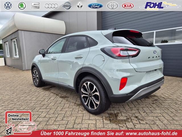 Ford Puma - Titanium 1.0 EcoBoost Hybrid 125PS Klimaautomatik Sitzheizung Lenkradheizung Frontscheibe beheizb. LED-Scheinwerfer Ford-Navi SYNC4 Bluetooth Apple CarPlay Android Auto PDC v+h 17-LM