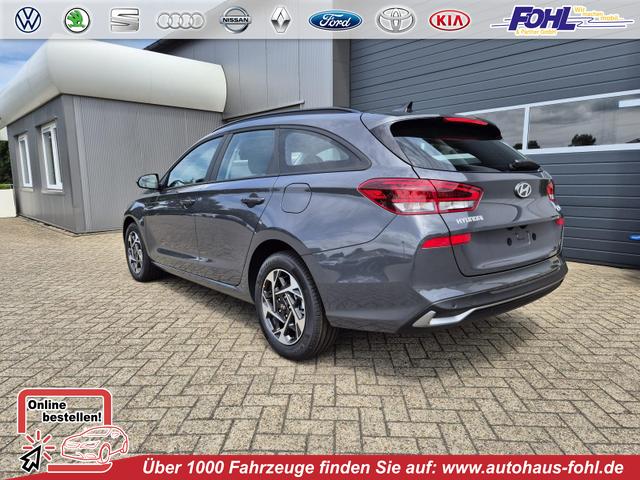 Hyundai i30 Kombi - 1.0 T-GDI 100PS Automatik AbstandsTempomat Toter-Winkel-Assistent Sitzheizung Lenkradheizung Klimaautomatik Navi 10,25"-Touchscreen DAB+ wireless Apple CarPlay + Android Auto PDC v+h Rückf.Kamera 16-LM