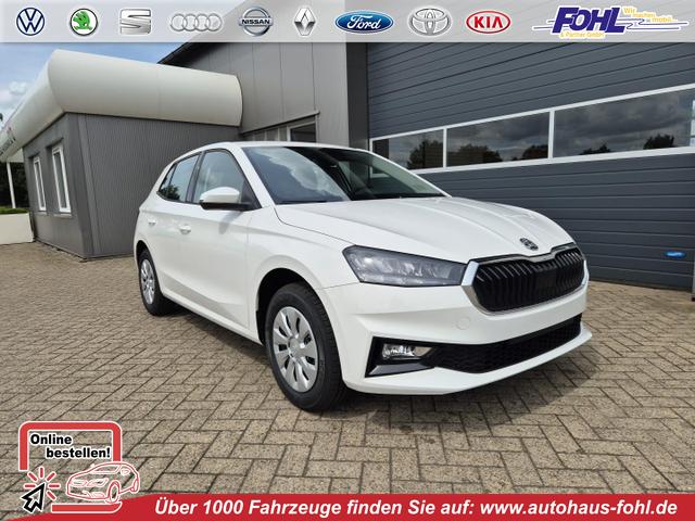 Skoda Fabia - 1.0 TSI 95PS Selection 5-türig Rückf.Kamera Parksensoren Sitzheizung Multifunktionslenkrad Klima Skoda-Radio Bluetooth Touchscreen Tempomat Nebelsch. Apple CarPlay + Android Auto