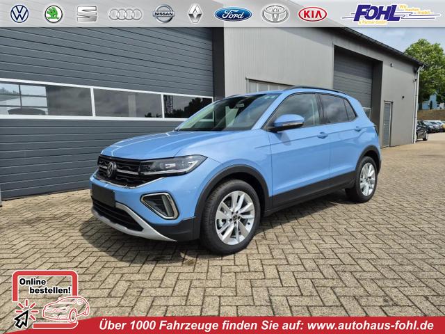 Volkswagen T-Cross - 1.0 TSI 116PS DSG Life LED-Matrix-Scheinwerfer Klimaautomatik Sitzheizung PDC Rückf.Kamera 17-LM abged.Scheiben 2xKeyless DAB+ Bluetooth Touchscreen Apple CarPlay Android Auto