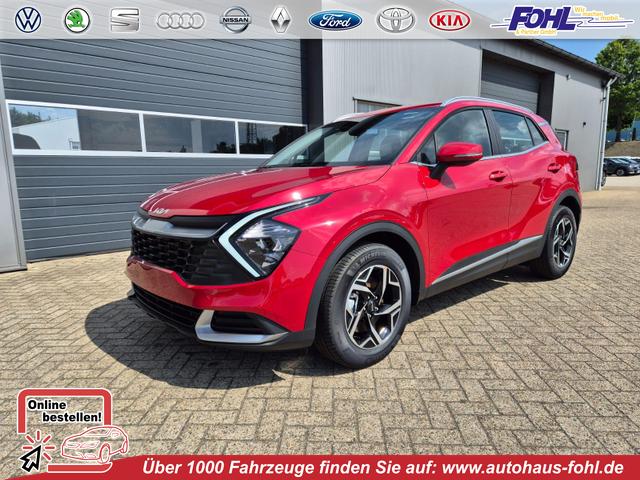Kia Sportage - Vision 1.6 T-GDi MHEV 160PS Automatik Sitzheizung Lenkradheizung Klimaautomatik Navi Bluetooth Touchscreen Apple CarPlay Android Auto PDC v+h Rückf.Kamera Tempomat 17"LM