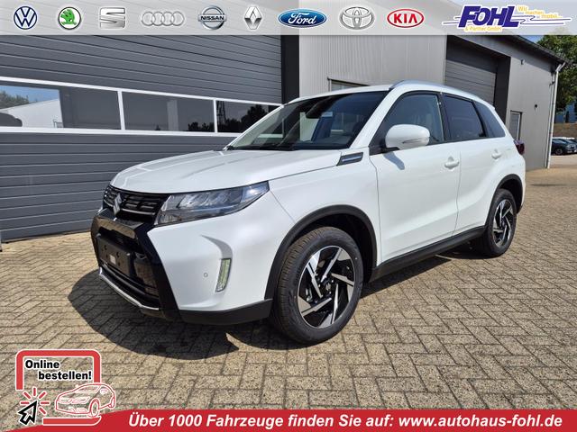 Suzuki Vitara - 1.4 Boosterjet 129PS Hybrid Comfort+ Teilleder mit Alcantara Navi Klimaautomatik Sitzheizung ACC PDC v+h Rückf.Kamera Suzuki-Radio Apple CarPlay Android Auto Touchscreen 2xKeyless 17-LM