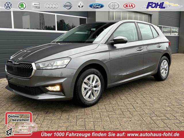 Skoda Fabia - 1.0 TSI 115PS DSG Selection 5-türig 15"LM Rückf.Kamera Parksensoren Sitzheizung Multifunktionslenkrad Klima Skoda-Radio Bluetooth Touchscreen Tempomat Nebelsch. Apple CarPlay + Android Auto