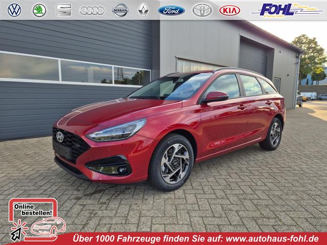 Hyundai i30 Kombi - 1.5 T-GDI 95PS Klimaautomatik Sitzheizung Lenkradheizung ACC Navi Apple CarPlay + Android Auto PDC v+h Rückf.Kamera 16-LM