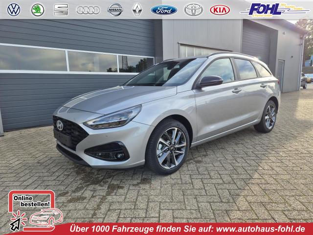 Hyundai i30 Kombi - 1.5 T-GDI 95PS Sitzheizung Lenkradheizung Klimaautomatik ACC Navi Apple CarPlay + Android Auto PDC v+h Rückf.Kamera 17-LM