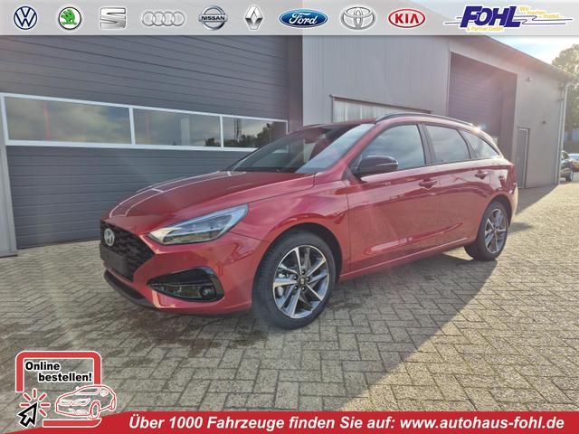 Hyundai i30 Kombi - 1.5 T-GDI 95PS Sitzheizung Lenkradheizung Klimaautomatik ACC Navi Apple CarPlay + Android Auto PDC v+h Rückf.Kamera 17-LM