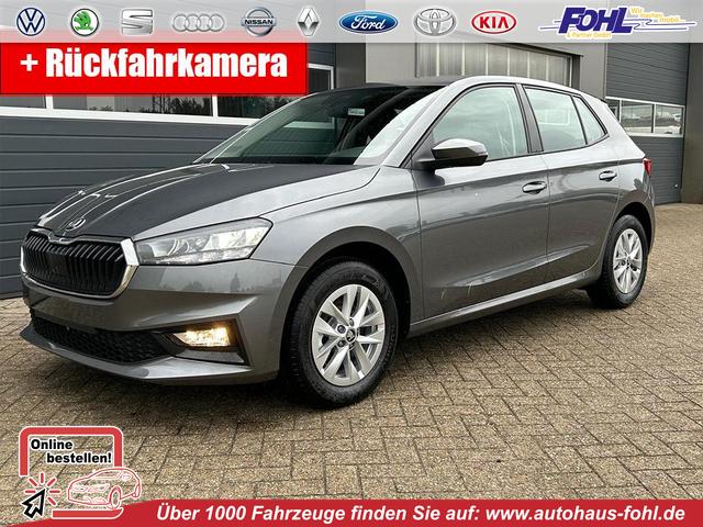Skoda Fabia - 1.0 TSI 115PS DSG Selection 5-türig 15"LM Rückf.Kamera Parksensoren Sitzheizung Multifunktionslenkrad Klima Skoda-Radio Bluetooth Touchscreen Tempomat Nebelsch. Apple CarPlay + Android Auto